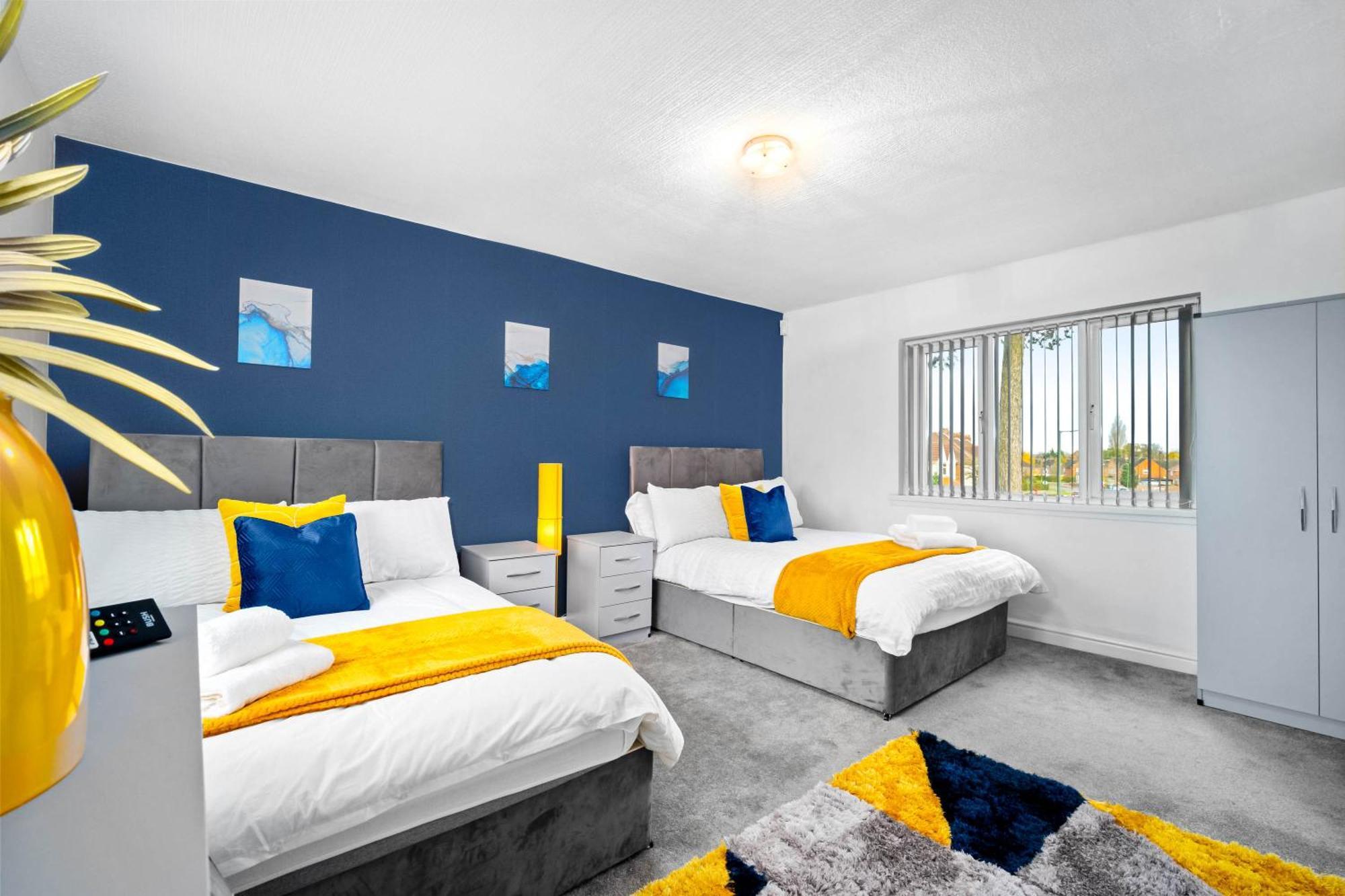 Modern 18 Guest Large Home In Solihull - Near Nec, Jlr, Hs2 And Bhx Birmingham Exterior photo